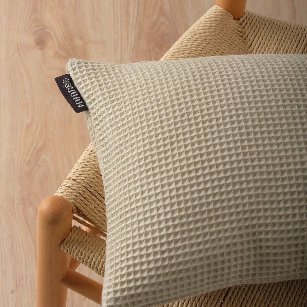 Kuddfodral Belum Waffle linne 50 x 50 cm